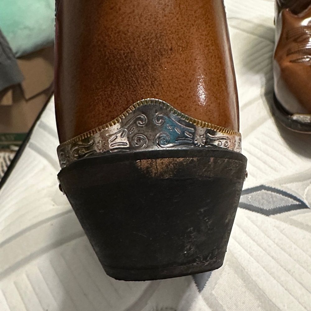 Laredo Men's Nashville Western Brown and Black Boots. Size 13D. - Picture 5 of 11